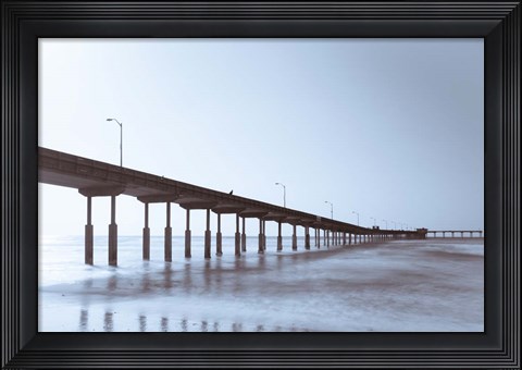 Framed Pier Tone Print