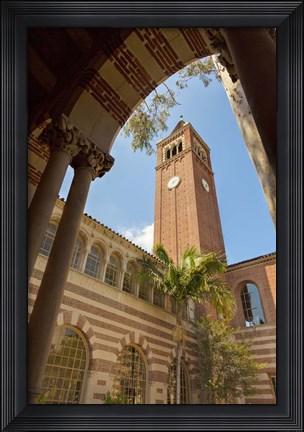 Framed USC Tower Print