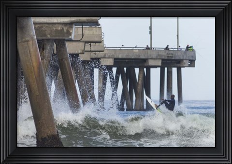 Framed Venice Splash Print