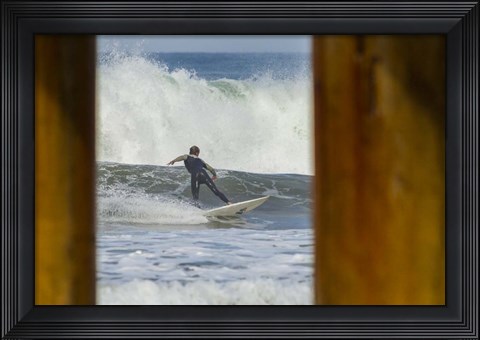 Framed View to the Splash Zone Print