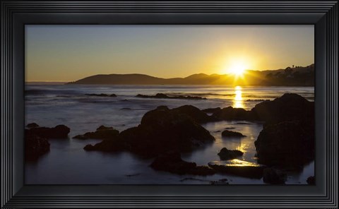 Framed Pismo Sunset Print