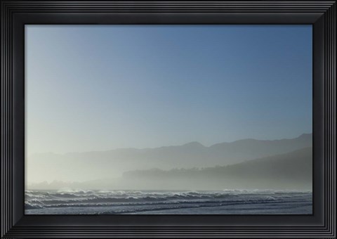 Framed Relax in Blue Print