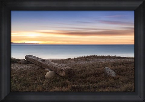 Framed Warm Winter&#39;s Eve Print