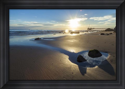 Framed Cloud Pool Print