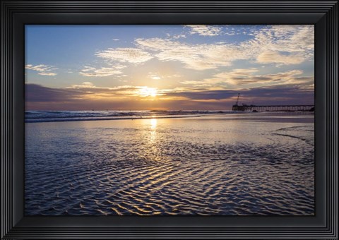 Framed Cool Ripples Print