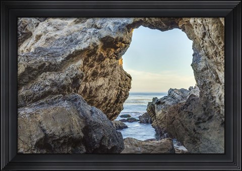 Framed View to The Blue Print