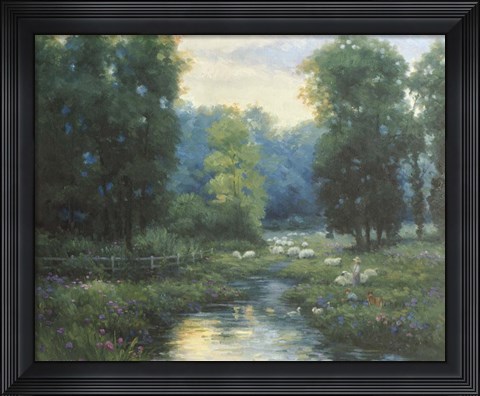 Framed Peaceful Print