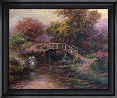 Framed Peaceful Juncture Print