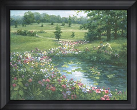 Framed Reflective Beauty Print