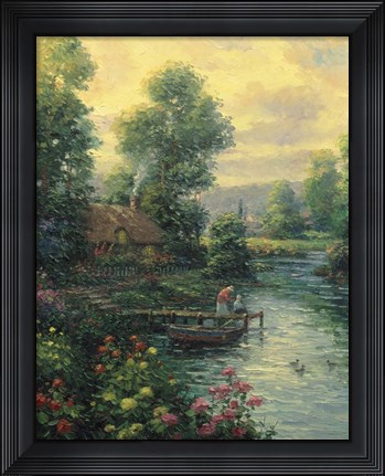 Framed Lakeside Partners Print