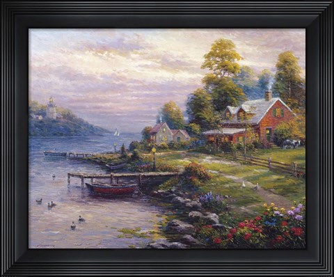 Framed Lighthouse 2 Print