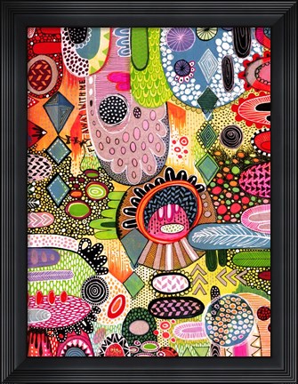 Framed Fly With Me Print