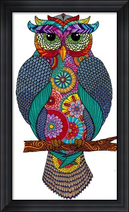 Framed Owlmazing Print