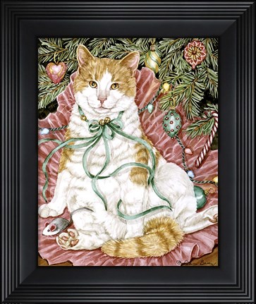 Framed Too Much Egg Nog Print