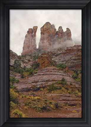Framed Sedona Vertical Print