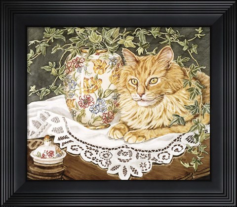 Framed Little Lion Print