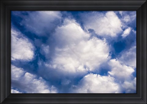 Framed Clouds II Print