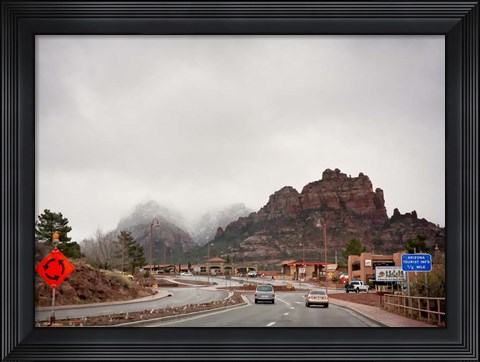 Framed Arizona Tourist Print