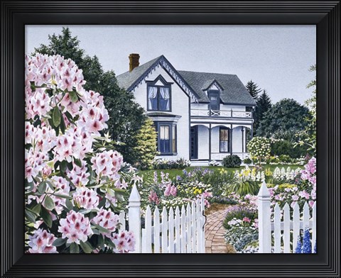 Framed Espey House Print