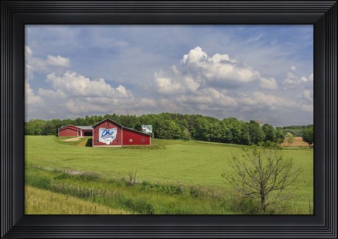 Framed Ohio Farm Print
