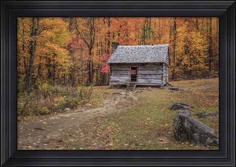 Framed Alex Cole Cabin Print