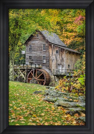 Framed Grist Mill Print