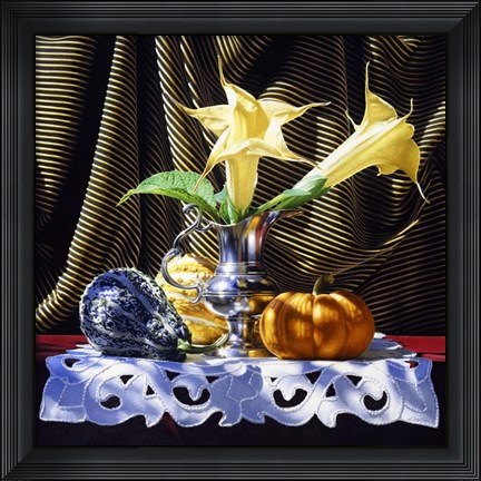 Framed Trumpeter Print