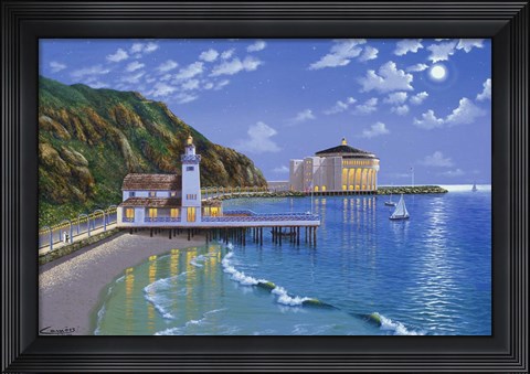 Framed Avalon Casino Print