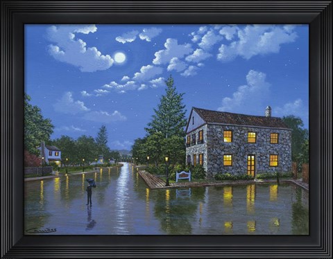 Framed Yountville - Napa Valley Print