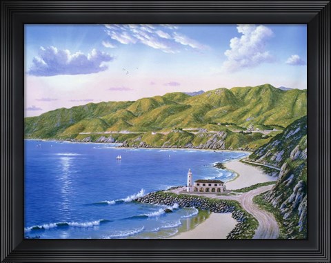 Framed Potrero Canyon, CA Print