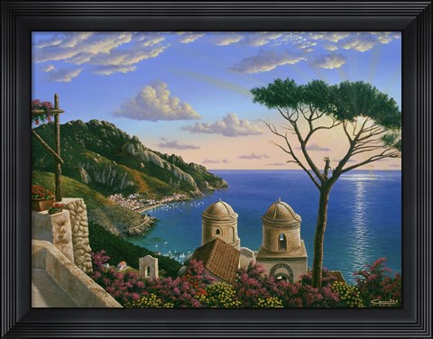 Framed Villa Rufolo - Italy Print