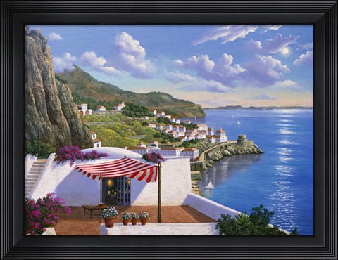 Framed Amalfi - Italy Print