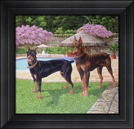 Framed Best Friends Print