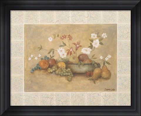 Framed Fruit A Print
