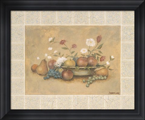 Framed Fruit B Print