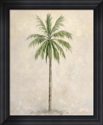 Framed Palm Tree 1 Print