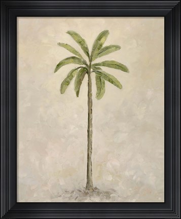 Framed Palm Tree 2 Print