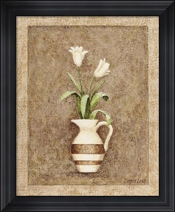 Framed Vases 4 Print