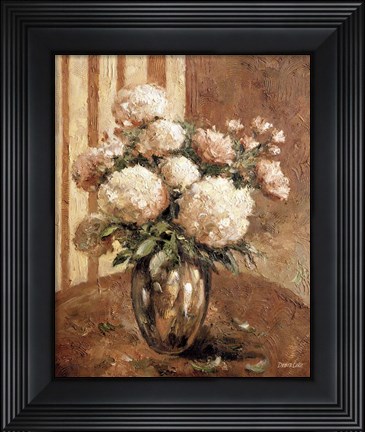 Framed Hydrangeas Print