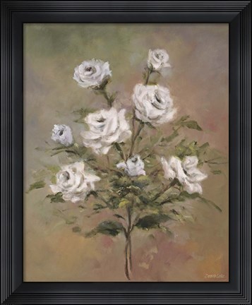 Framed Floral G Print