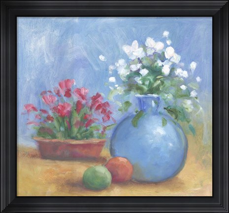 Framed Floral K Print