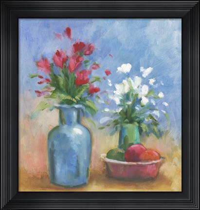 Framed Floral L Print