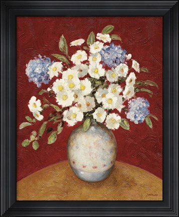 Framed Floral P Print