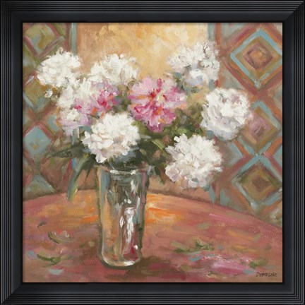 Framed Summer Blooms 1 Print