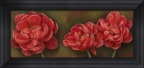 Framed Summer Blossoms 1 Print