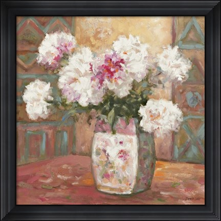 Framed Summer Blooms 4 Print