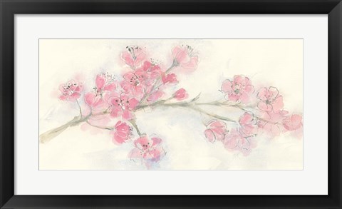 Framed Cherry Blossom I Print