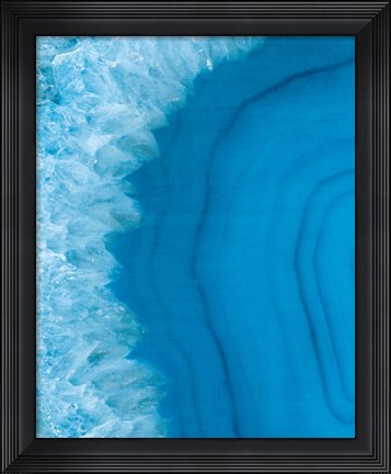 Framed Agate Geode I Print