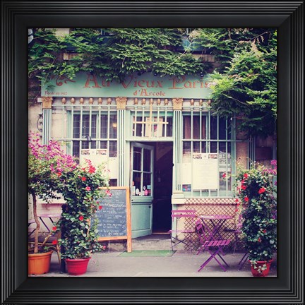 Framed Au Vieux Paris Print