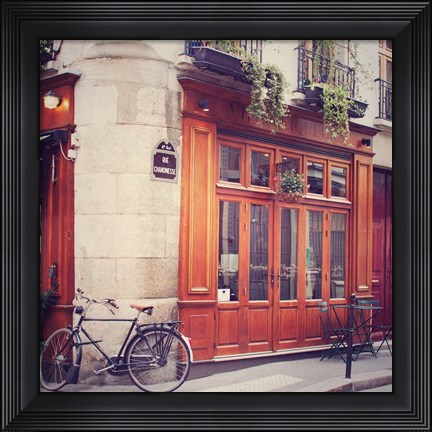 Framed Rue Chanoinesse Print